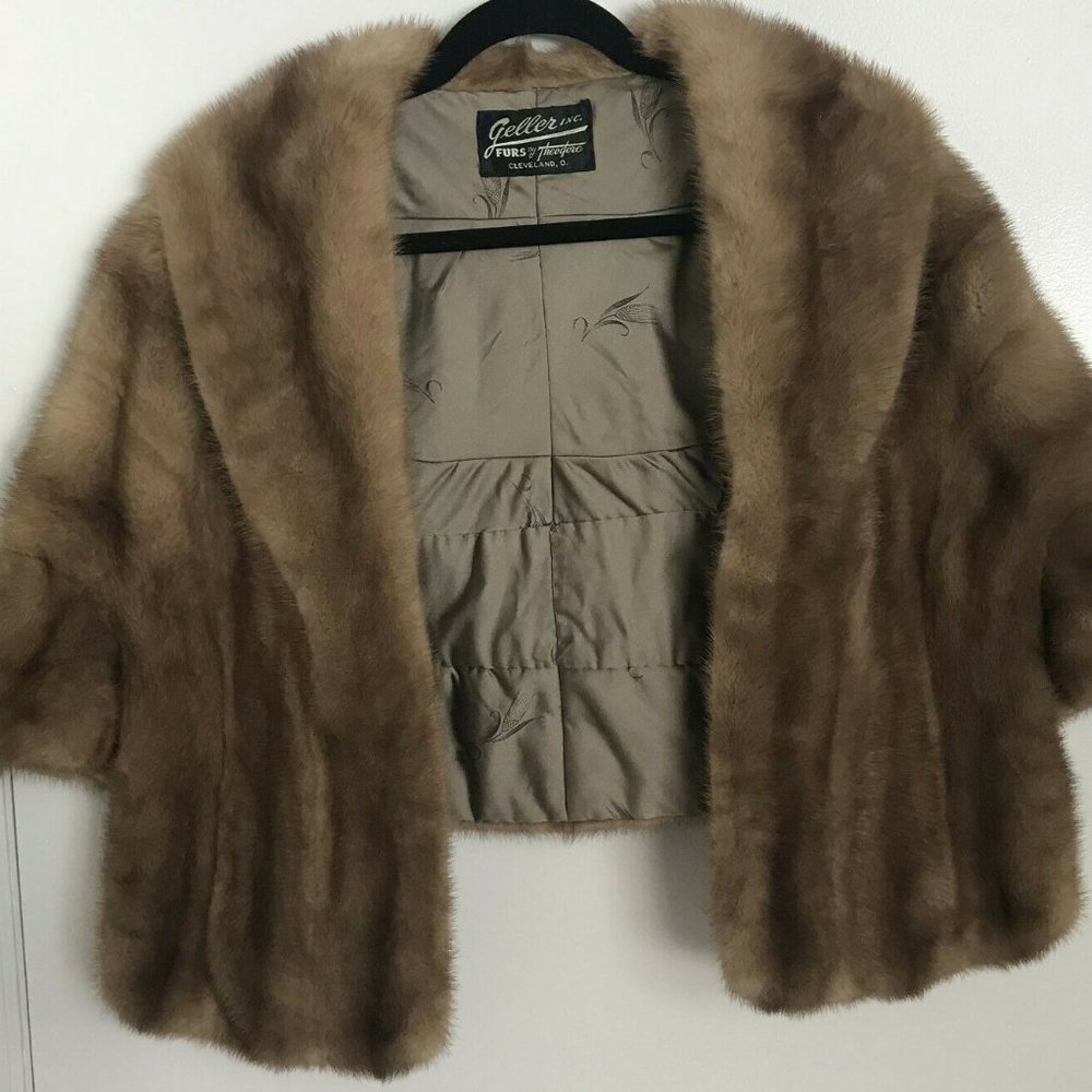 Medium Fur Coat  Stole Geller Inc Furs by Theodore